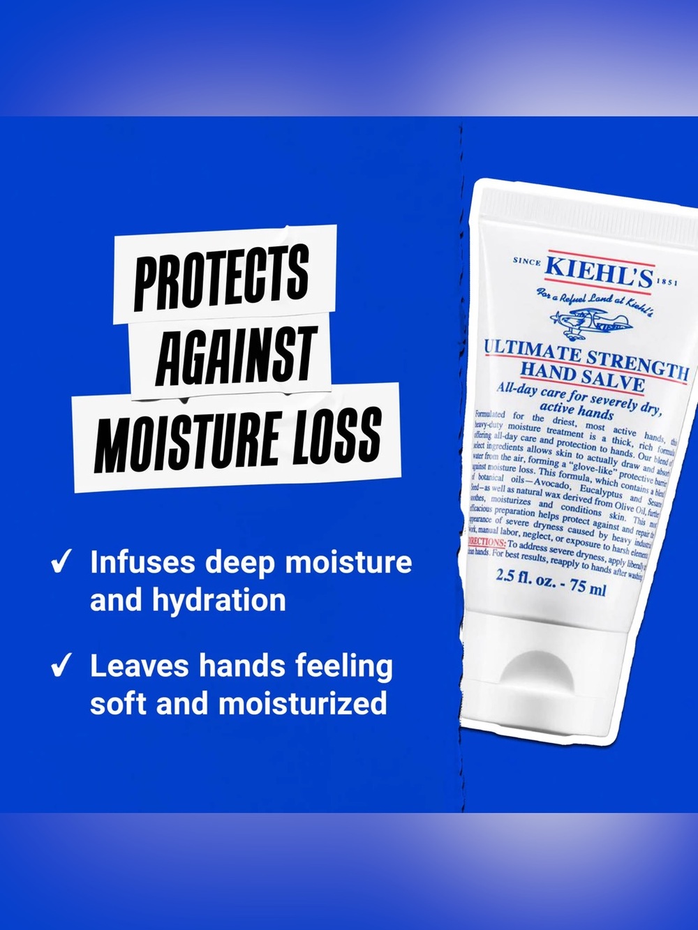 Saviour for dry hands! Kiehl's Ultimate Strength Hand Salve 75ml
